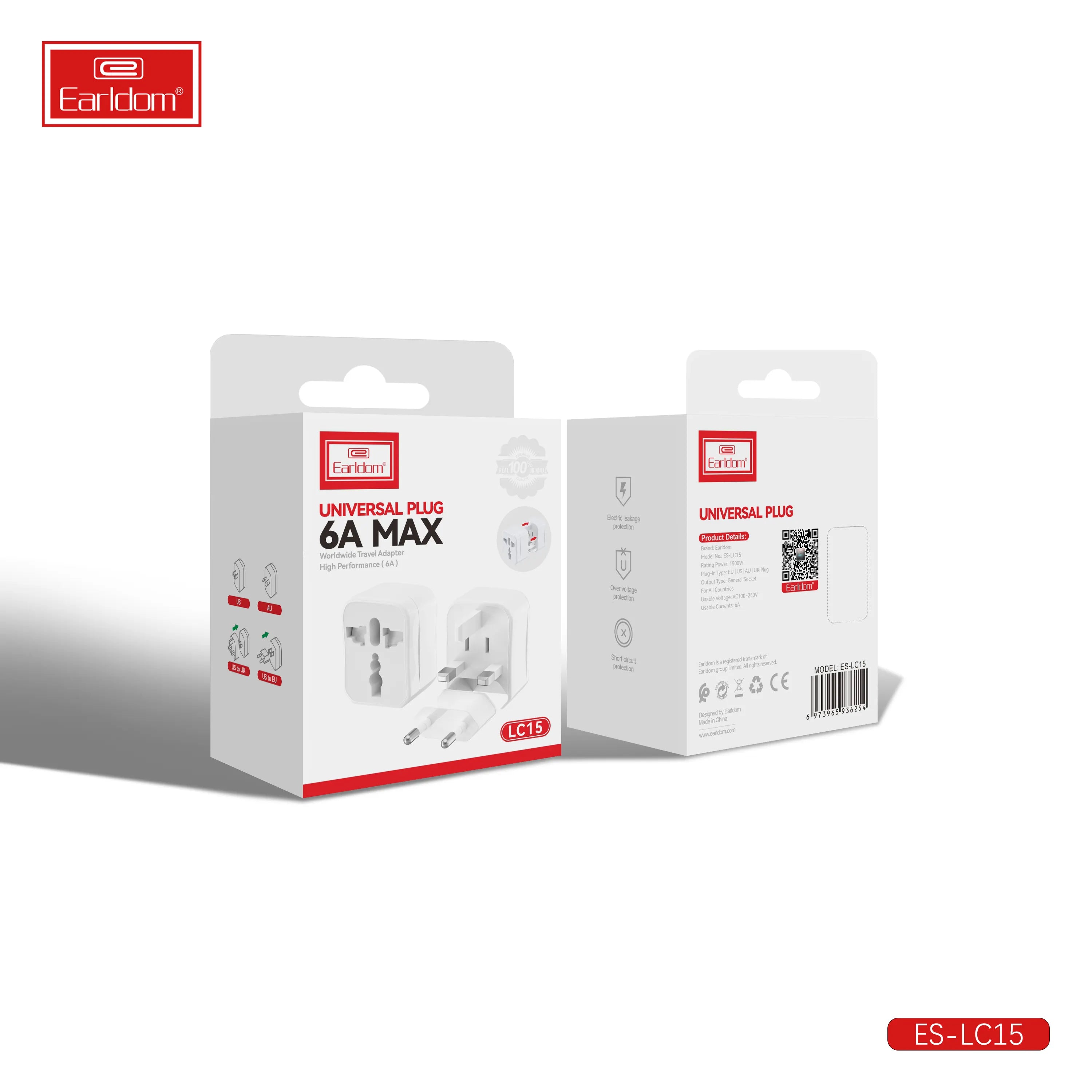 Earldom Universal Plug 6A